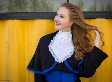 Formatura de Mônica Dillenburg - Prova de Toga