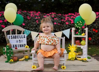 Smash the Cake de Isabella - Smash the Fruit + Sessão Família