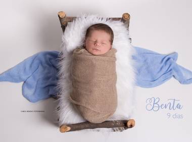 Newborn de Bento - 9 dias ♥