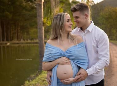 Sessão Gestante de Kamila + Djhoni = Matteo