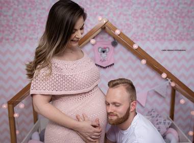 Sessão Gestante de À espera da Maitê