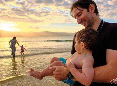 Família de Tayana, Alan, Bruna e Daniel