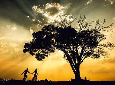 Ensaios de Fotos por do sol Holambra-SP - Mariana e Alexandre