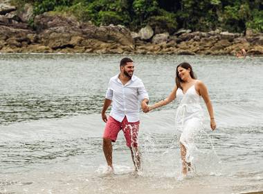 Ensaios de ENSAIO PRÉ-WEDDING PRAIA - Carol e Otávio