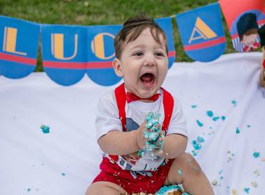 ENSAIO INFANTIL de Smash the cake - Lucca