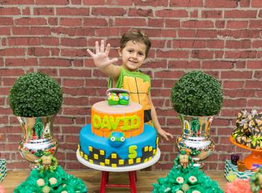 FESTAS INFANTIS de David 5 anos