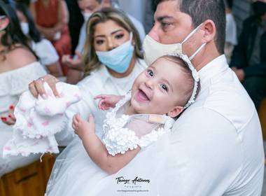 BATIZADO de Batizado da Marina