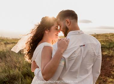 Ensaio Pré Wedding de Mariana e Gabriel - Topo do Mundo, Brumadinho