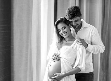 Gestante de Fernanda + Vicente = Cecília