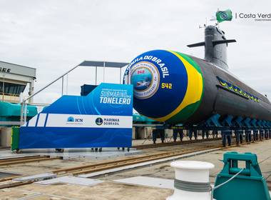 EVENTOS CORPORATIVOS de CERIMÔNIA DE LANÇAMENTO AO MAR  SUBMARINO TONELEIRO