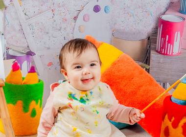 ESTUDIO KIDS de Acompanhamento mensal 7 meses Bianca