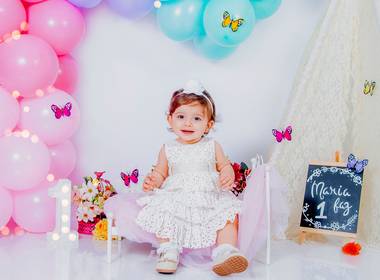 ESTUDIO KIDS de Ensaio Infantil 1 ano Maria