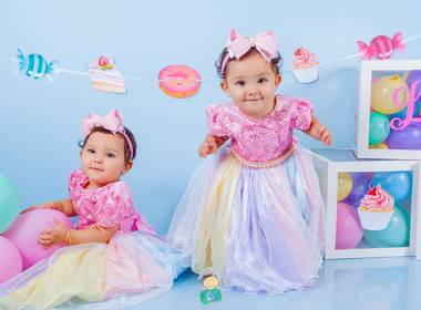 ESTUDIO KIDS de Ensaio Infantil Gêmeas