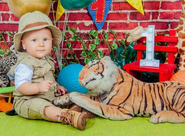 ESTUDIO KIDS de Ensaio Infantil Safari