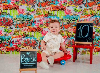 ESTUDIO KIDS de Acompanhamento Mensal 10 Meses Benício