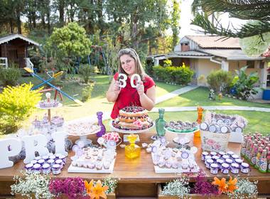 Aniversários de Priscila 30 anos