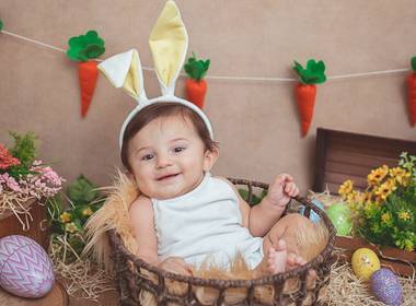 Sessão de Páscoa de Erick 