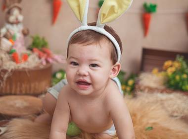 Sessão de Páscoa de Davi