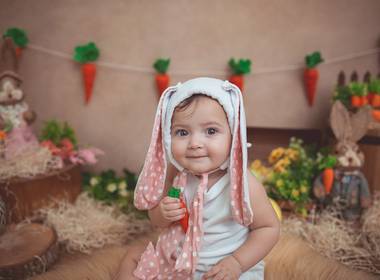 Sessão de Páscoa de Manuela