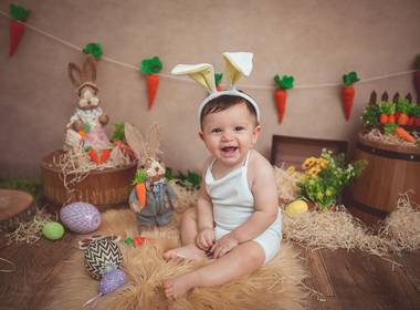 Sessão de Páscoa de Noah