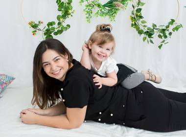 Mini Sessão dia das mães  de Natasha