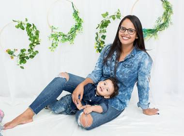 Mini Sessão dia das mães  de Talita