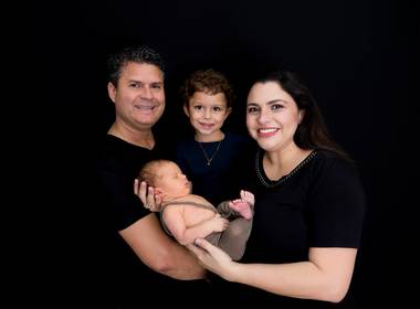Ensaio Recém Nascido de Luiz Felipe 9 dias
