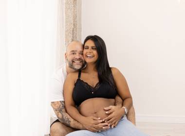 Gestante de Ensaio gestante - À espera do Antônio