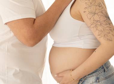 Gestante de Ensaio gestante - Estúdio