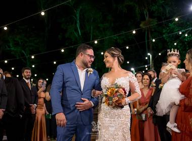 Casamento ao Ar Livre de Casamento Daniele e José Agnelo