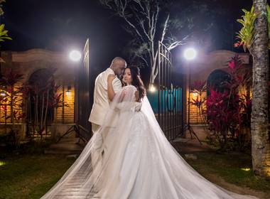 Casamento no Sítio de Casamento Flaviane e João