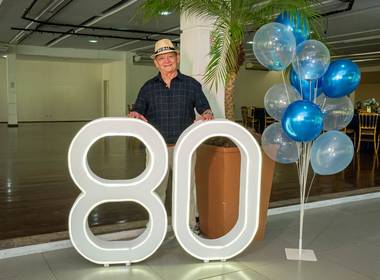 Festas de Festa de 80 anos do Carlito