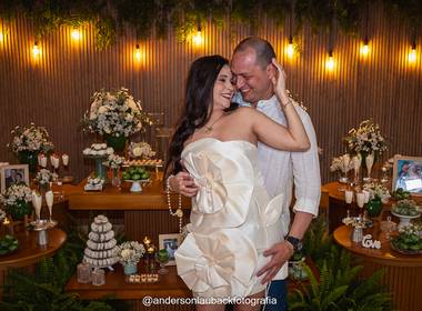 Casamento de Paula e Leonardo - Bodas de Porcelana 20anos