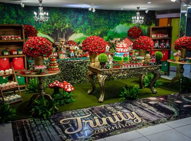 Festa Infantil de Festa da Trinidi um aninho