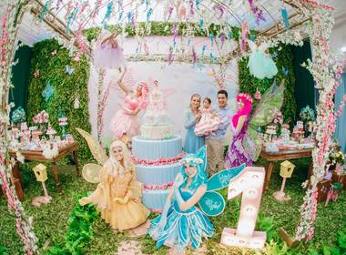 Infantil de Maria Flor Faz 1 - Jardim das Fadas.