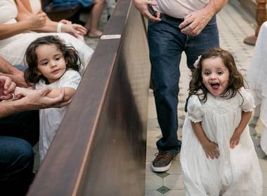 Batizados de Guilhermina e Helena