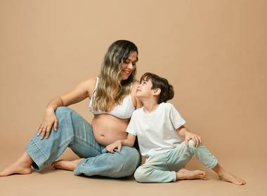 Gestantes de Gabriela e Diodem