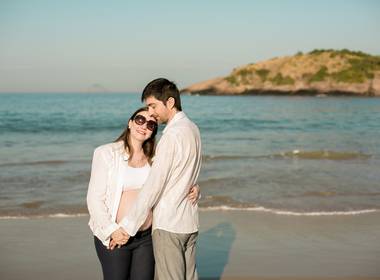 Gestantes de Lille e Cesar