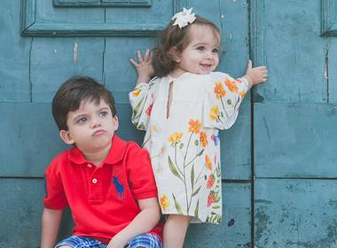 Crianças de Arthur Miguel e Louise