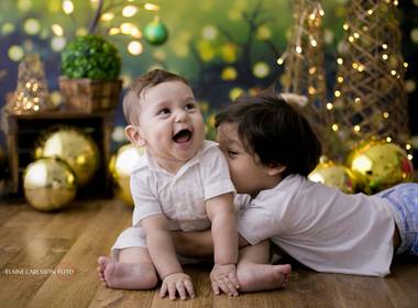 Crianças de Lucas e Matheus