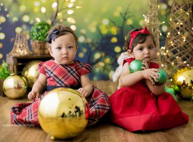 Bebês de Ana Clara e Maria Eduarda
