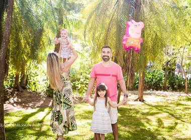 Família de Bruna e familia