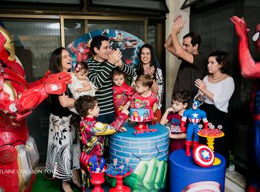 Evento de Carol, Gabriel e Pedro