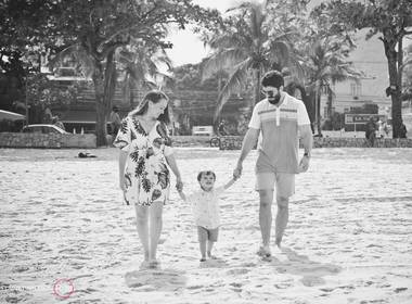 Família de Thaís e Família