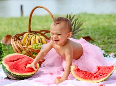 Ensaio infantil e família de Malu (Smash The Fruit)