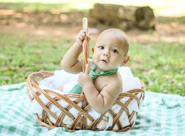 Ensaio infantil e família de João Pedro (6 meses)