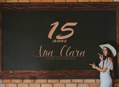 Fotografia de Debutante de Ana Clara 15 anos