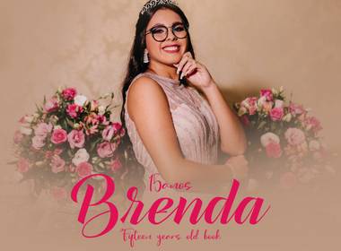 Fotografia de Debutante de Brenda 15 anos