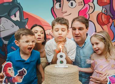 EVENTO INFANTIL de FESTA INFANTIL | LÉO FEZ 8 - GUMA FESTA - PORTO ALEGRE / RS