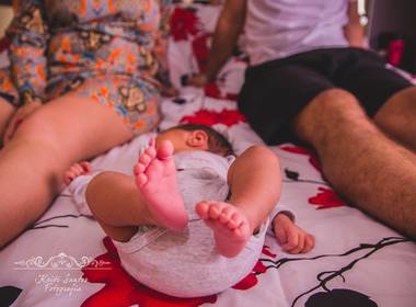 NEWBORN de Fotografia de Família |A Clara chegou - Sapucaia do Sul 